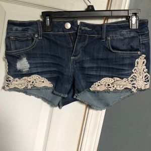 jean shorts